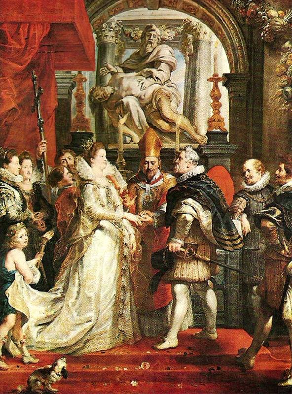 Peter Paul Rubens the proxy marriage of marie de medicis china oil painting image